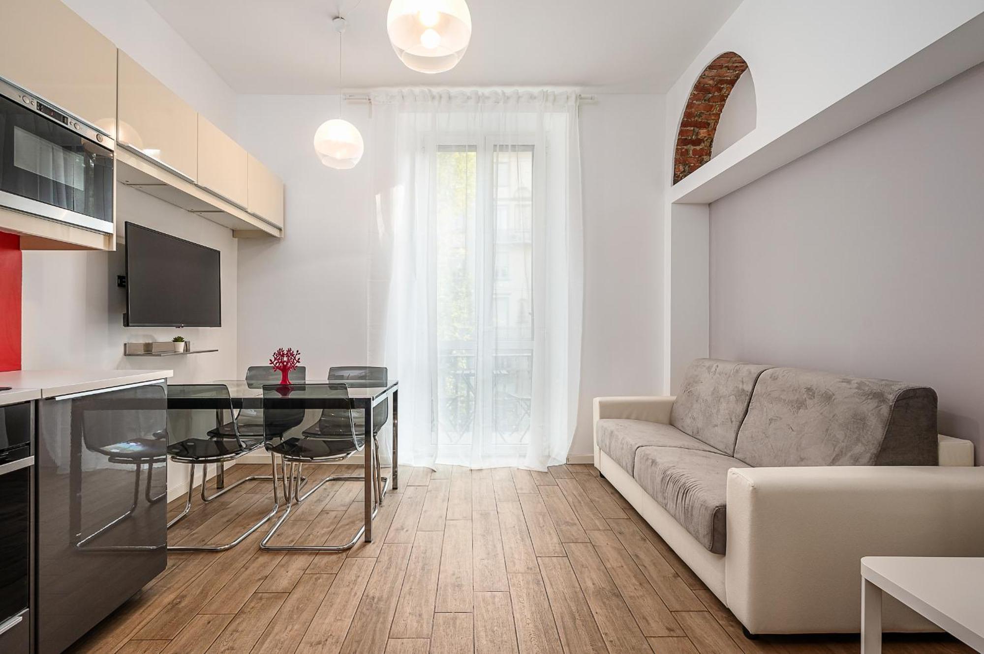 Classbnb-Elegant Apartment Near The City Center Milán Exterior foto